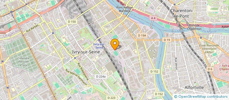 localisation de l'entreprise SYNDIC COPROP 9 RUE GUSTAVE SIMONET à IVRY-SUR-SEINE