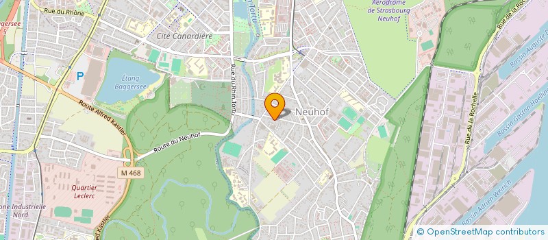 localisation de l'entreprise SYNDIC COPROP ANCONA  STRASBOURG