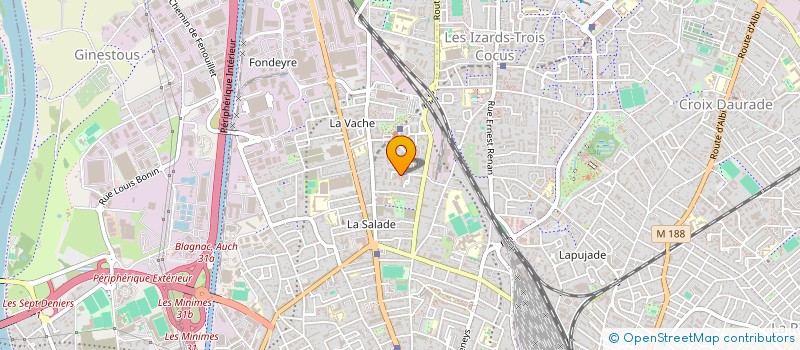 localisation de l'entreprise SYNDIC COPROP ASL HORTENSIAS à TOULOUSE