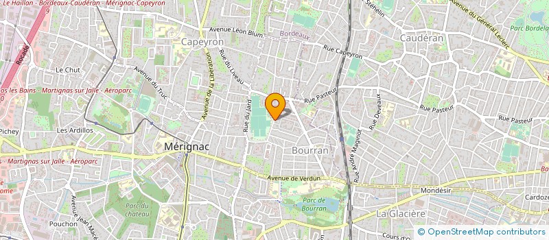 localisation de l'entreprise SYNDIC COPROP ASS DE BRANTOME  MERIGNAC