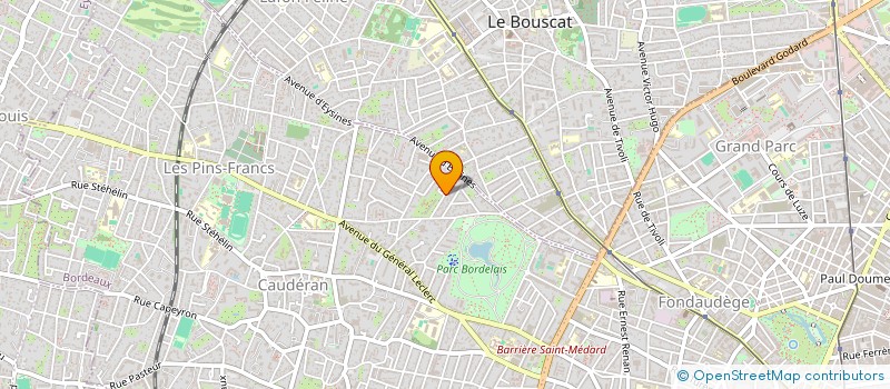 localisation de l'entreprise SYNDIC COPROP ASS PIQUECAILLOUX  BORDEAUX