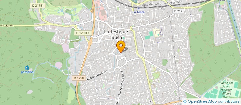 localisation de l'entreprise SYNDIC COPROP ASSOC SYNDIC GD VILLAGE  LA TESTE-DE-BUCH