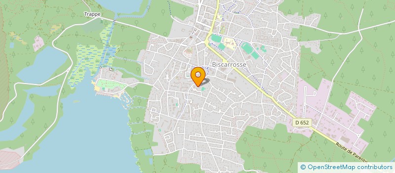 localisation de l'entreprise SYNDIC COPROP BATIMENT BARADE  BISCARROSSE