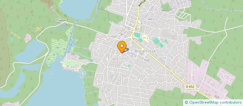 localisation de l'entreprise SYNDIC COPROP BATIMENT EYRE  BISCARROSSE