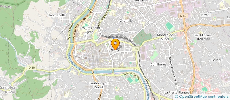 localisation de l'entreprise SYNDIC COPROP COTTA I  ALES