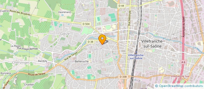 localisation de l'entreprise SYNDIC COPROP DE CLAIR LOGIS  GLEIZE