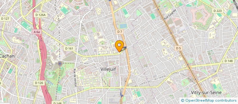 localisation de l'entreprise SYNDIC COPROP DES 29-31 RUE JEAN JAURES à VILLEJUIF