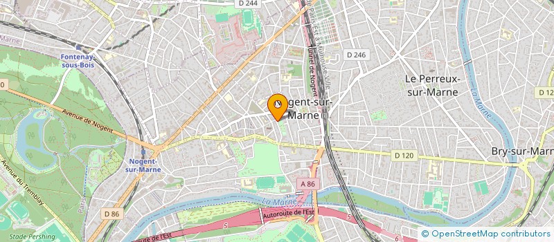 localisation de l'entreprise SYNDIC COPROP DU 1 RUE DAGOBERT à NOGENT-SUR-MARNE