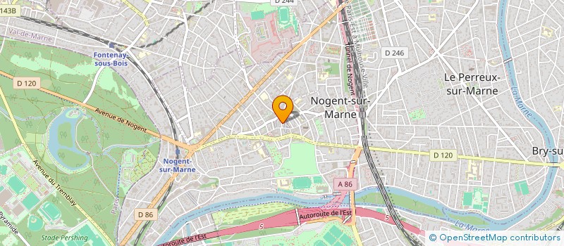 localisation de l'entreprise SYNDIC COPROP DU 10 ET 12 RUE PAUL BERT à NOGENT-SUR-MARNE