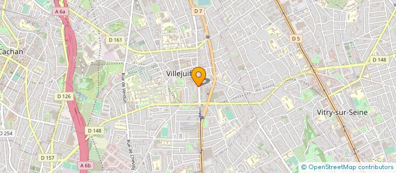 localisation de l'entreprise SYNDIC COPROP DU 100 RUE JEAN JAURES à VILLEJUIF