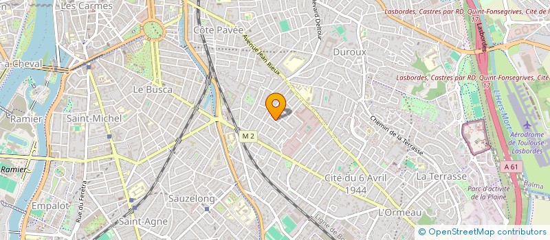 localisation de l'entreprise SYNDIC COPROP DU 11 RUE PERREY à TOULOUSE