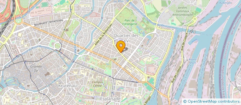 localisation de l'entreprise SYNDIC COPROP DU 23 BD D ANVERS à STRASBOURG