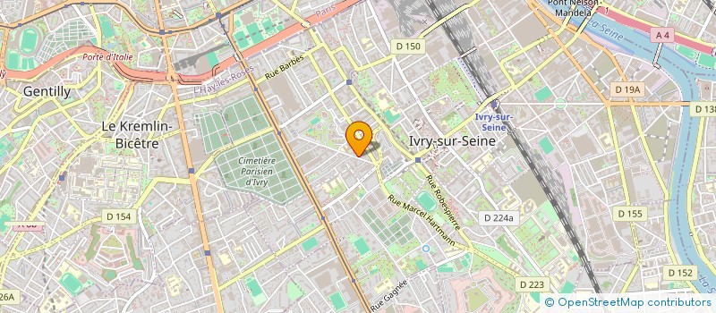 localisation de l'entreprise SYNDIC COPROP DU 24 26 RUE HOCHE à IVRY-SUR-SEINE