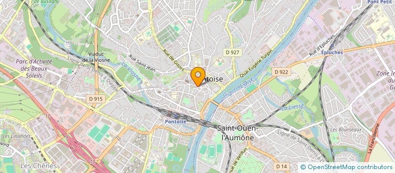 localisation de l'entreprise SYNDIC COPROP DU 9 R DE LA CORNE  PONTOISE