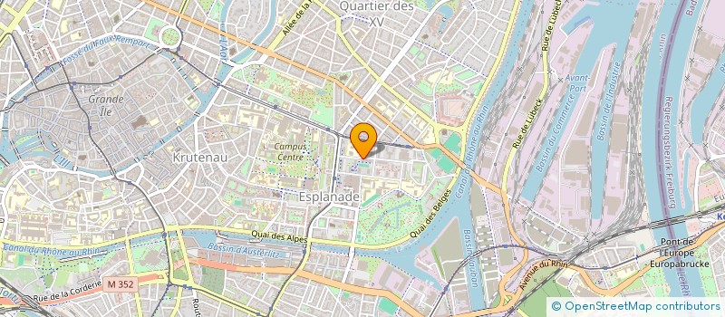 localisation de l'entreprise SYNDIC COPROP DU MICHEL ANGE à STRASBOURG