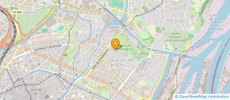localisation de l'entreprise SYNDIC COPROP EDEN PARK à STRASBOURG