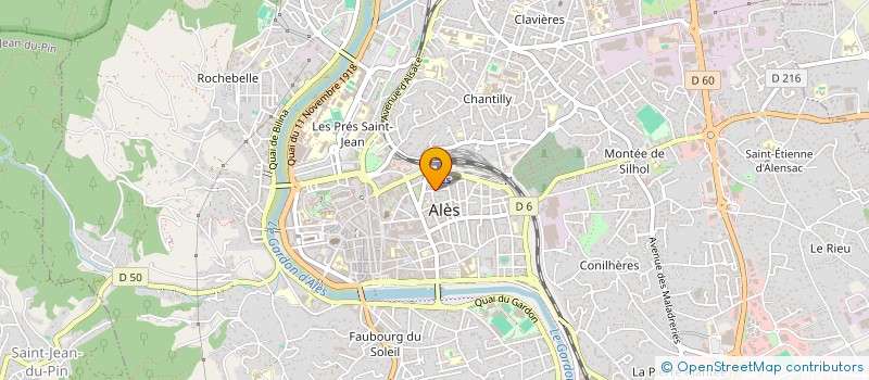 localisation de l'entreprise SYNDIC COPROP EMILE ZOLA  ALES