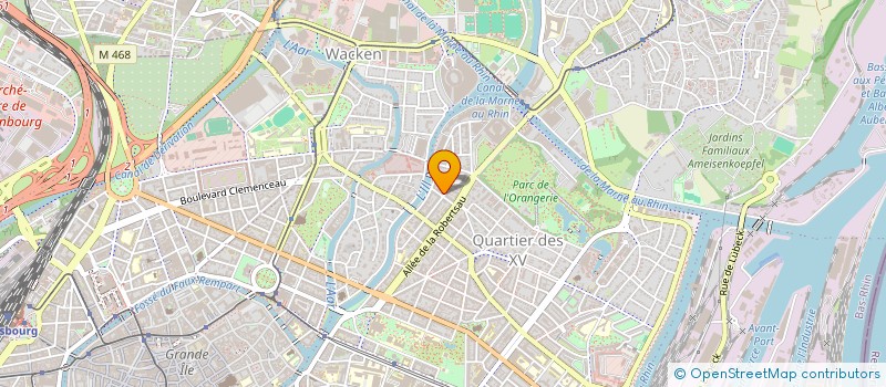 localisation de l'entreprise SYNDIC COPROP ERCKMANN CHATRIAN à STRASBOURG