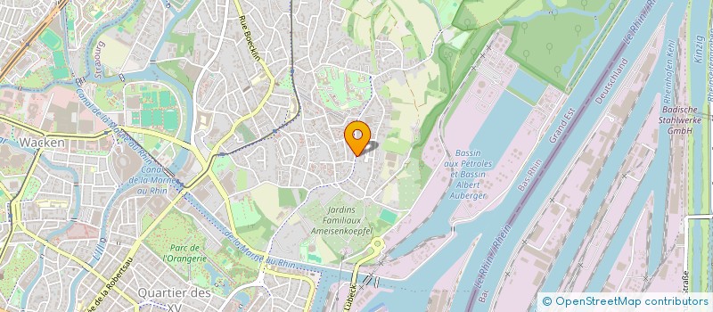 localisation de l'entreprise SYNDIC COPROP ESPACE ROBERTSAU à STRASBOURG