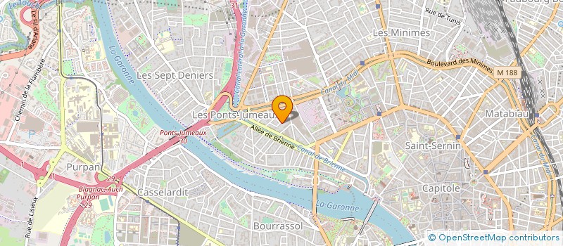 localisation de l'entreprise SYNDIC COPROP FABRE D'EGLANTINE à TOULOUSE