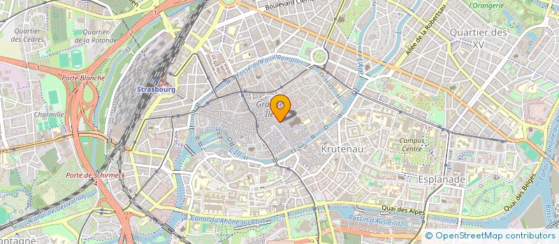 localisation de l'entreprise SYNDIC COPROP HALLEBARDES à STRASBOURG