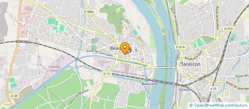 localisation de l'entreprise SYNDIC COPROP IMB COLOMBES 2  BEAUCAIRE