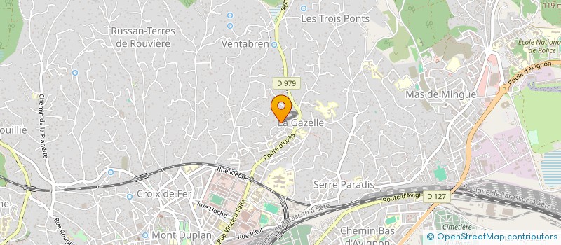 localisation de l'entreprise SYNDIC COPROP IMB LA MONTAGNETTE  NIMES