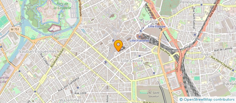 localisation de l'entreprise SYNDIC COPROP IMM 37-49 R D'AMIENS à LILLE