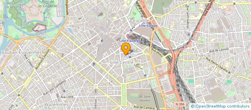 localisation de l'entreprise SYNDIC COPROP IMM 9 R DES BRIGITTINES  LILLE