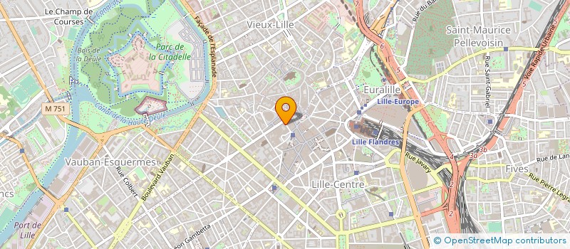 localisation de l'entreprise SYNDIC COPROP IMMEUBLE 6-8 R JEAN ROISIN  LILLE
