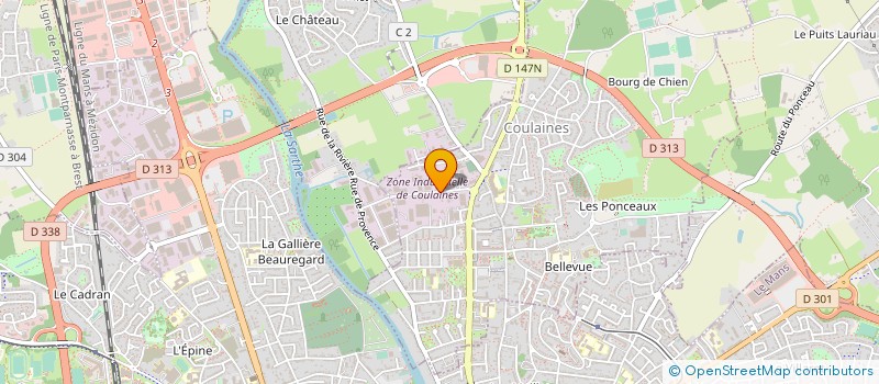 localisation de l'entreprise SYNDIC COPROP IMMEUBLE 6-8 RUE MONTOISE  COULAINES