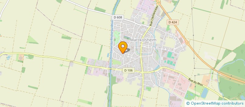 localisation de l'entreprise SYNDIC COPROP IMMEUBLE LES IRIS  MARCKOLSHEIM