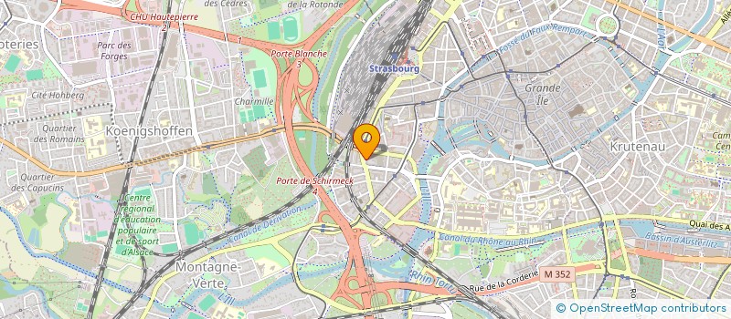 localisation de l'entreprise SYNDIC COPROP IMMEUBLE MAAS à STRASBOURG