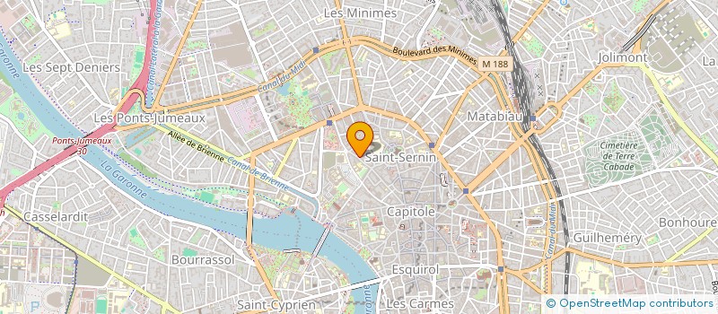 localisation de l'entreprise SYNDIC COPROP IMMEUBLE SALENQUES  TOULOUSE