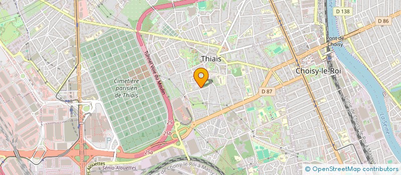 localisation de l'entreprise SYNDIC COPROP IMMOBILIER MAGUELONE à THIAIS