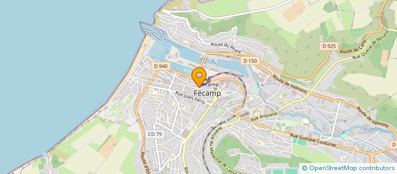 localisation de l'entreprise SYNDIC COPROP LA BOISERIE  FECAMP