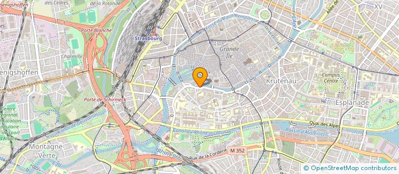 localisation de l'entreprise SYNDIC COPROP LA MOUCHE à STRASBOURG