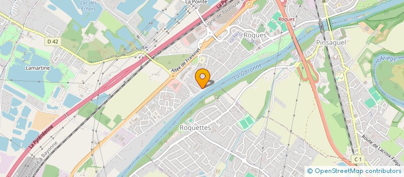 localisation de l'entreprise SYNDIC COPROP LA PERLOU  ROQUES