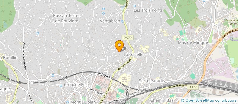 localisation de l'entreprise SYNDIC COPROP LE CHALET  NIMES