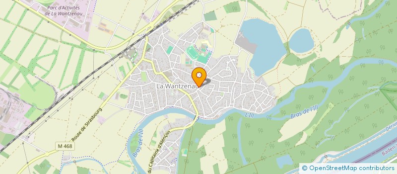 localisation de l'entreprise SYNDIC COPROP LE CHATEAU  LA WANTZENAU