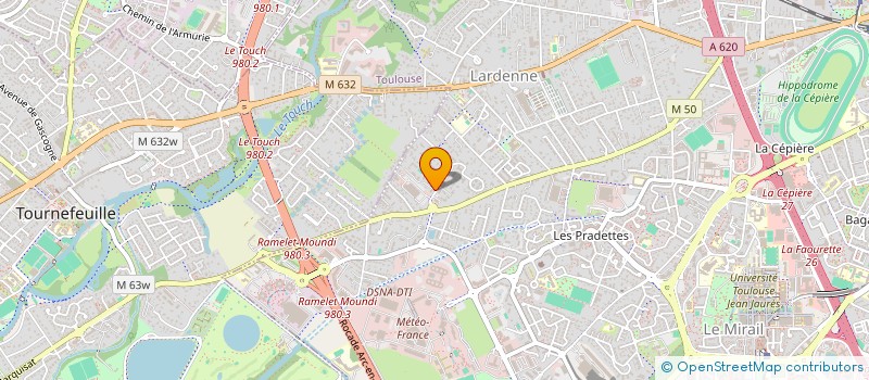 localisation de l'entreprise SYNDIC COPROP LE DOMAINE DE LARDENNE à TOULOUSE