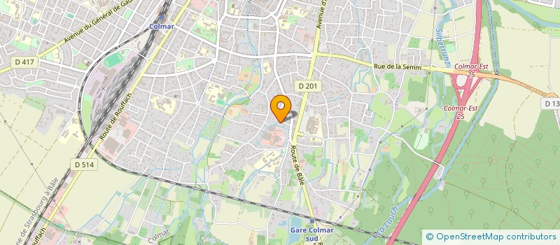 localisation de l'entreprise SYNDIC COPROP LE GAUGUIN  COLMAR