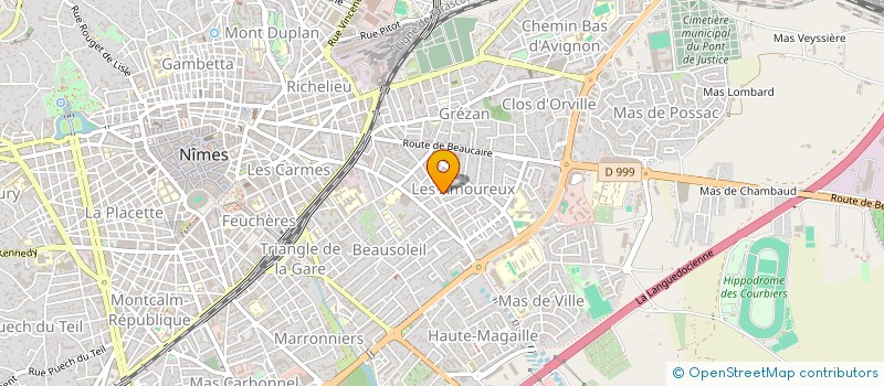 localisation de l'entreprise SYNDIC COPROP LE GIDE  NIMES