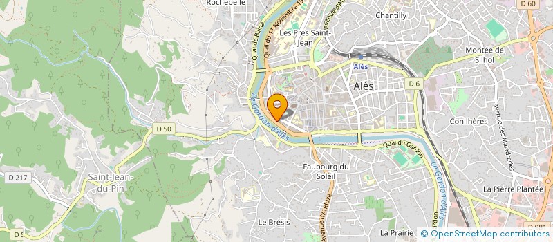 localisation de l'entreprise SYNDIC COPROP LE JEAN JAURES  ALES