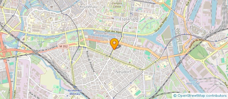 localisation de l'entreprise SYNDIC COPROP LE LANDSBERG à STRASBOURG