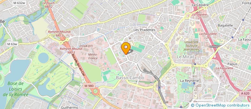 localisation de l'entreprise SYNDIC COPROP LE PARC DES POETES à TOULOUSE