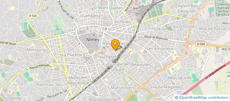 localisation de l'entreprise SYNDIC COPROP LE PRADIER  NIMES