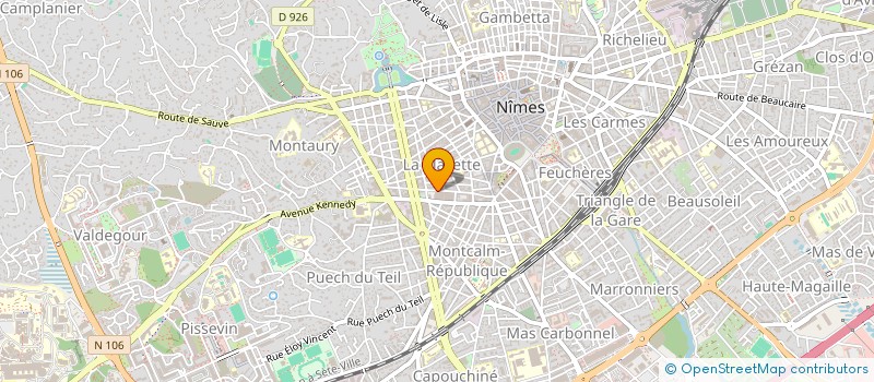 localisation de l'entreprise SYNDIC COPROP LE PROVENCE  NIMES