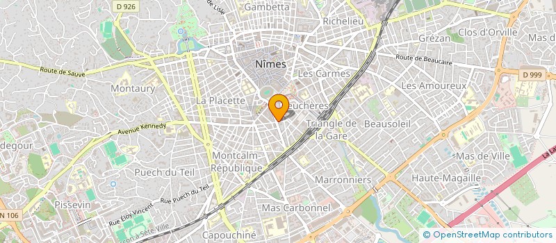 localisation de l'entreprise SYNDIC COPROP LE REGENT  NIMES