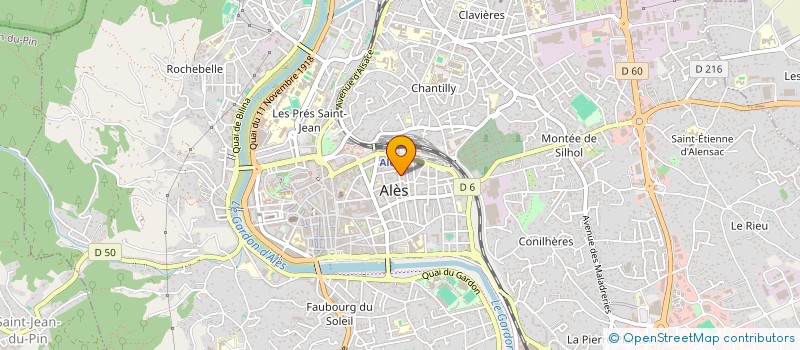 localisation de l'entreprise SYNDIC COPROP LE REGENT  ALES